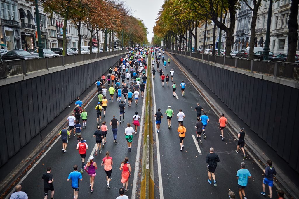 Primeiro passos de uma corrida